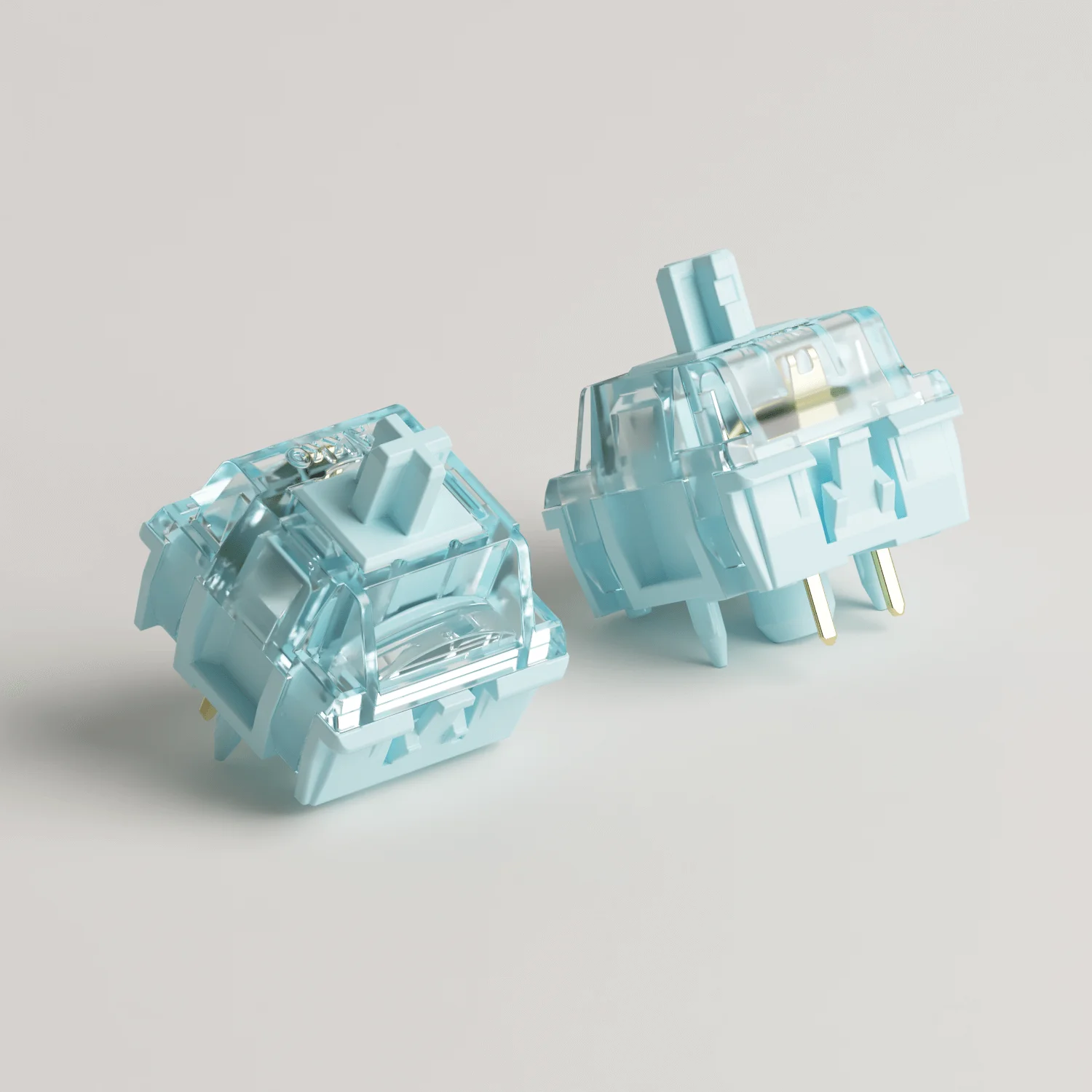 

Akko V5 Pro Creamy Blue Switch 5Pin 45gf Thocky Tactile Switch Factory Lubed Compatible with Cherry MX Mechanical Keyboard 45pcs