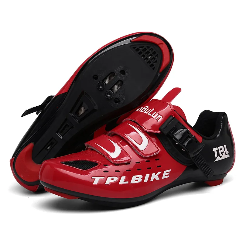 

New road bike unlocked riding men's and women's mountain lock shoes cycling shoes outdoor power spinning shoes
