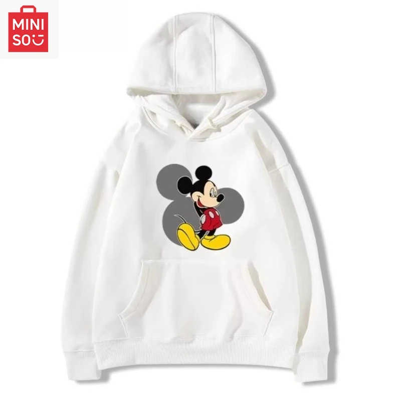 

Disney Cartoon Mickey Mouse Joint Peripheral Hooded Sweater Men and Women Autumn and Winter Sports Comfortable Retro Jacket