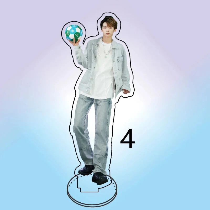 Zi Yu HD Magazine Cover Poster Picture 15cm Stand Up TV Revenged Love Drama Stills Humanoid Stop Sign Desktop Decor Ornaments