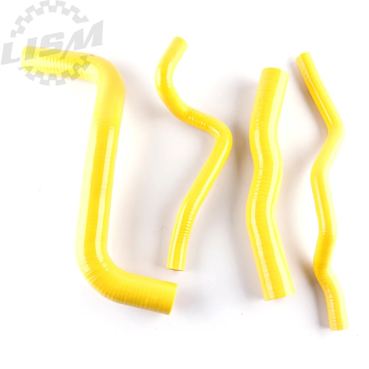 4PCS 3PLY For 1994-2001 Mitsubishi FTO DE3A Chassis 2.0L 6A12 AT 95 96 97 98 99 Silicone Radiator Coolant Hose Replacement Parts