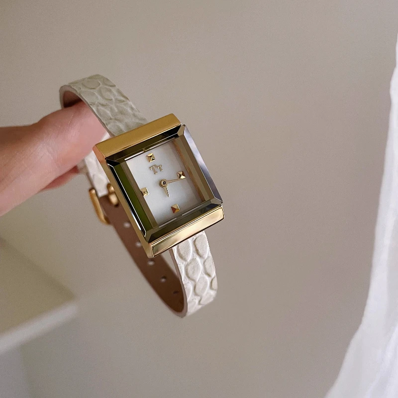 Classic trend women's watch elegant simple waterproof 2025 quartz watch birthday gift genuine