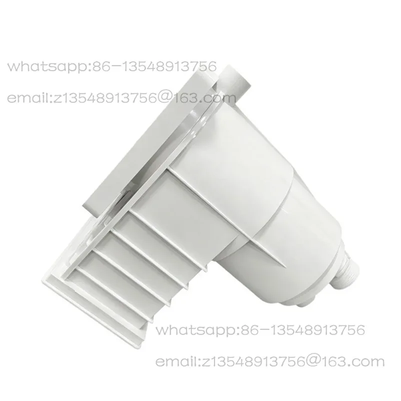 Civil pool film swimming pool skimmer, water surface sewage suction cleaning equipment with filter blue