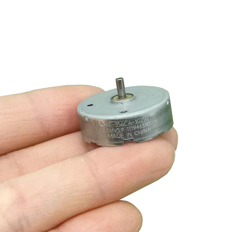 1 Uds Mabuchi RF-356CA Motor redondo ultrafino DC 1,5 V 3V 5V 5,9 V 8900RPM cepillo de Metal precioso para reemplazo de reproductor de CD/DVD