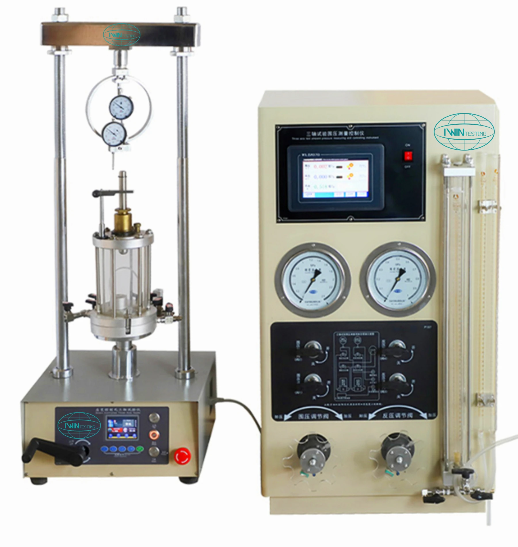 Soil Triaxial Test Machine,Soil Laboratory Testing Equipment