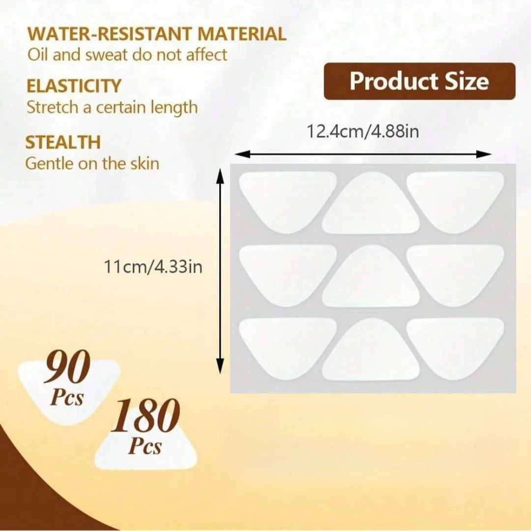 90 unidades de remendos de espinhas com acabamento impecável para pele mais suave, hidratada e mais clara.