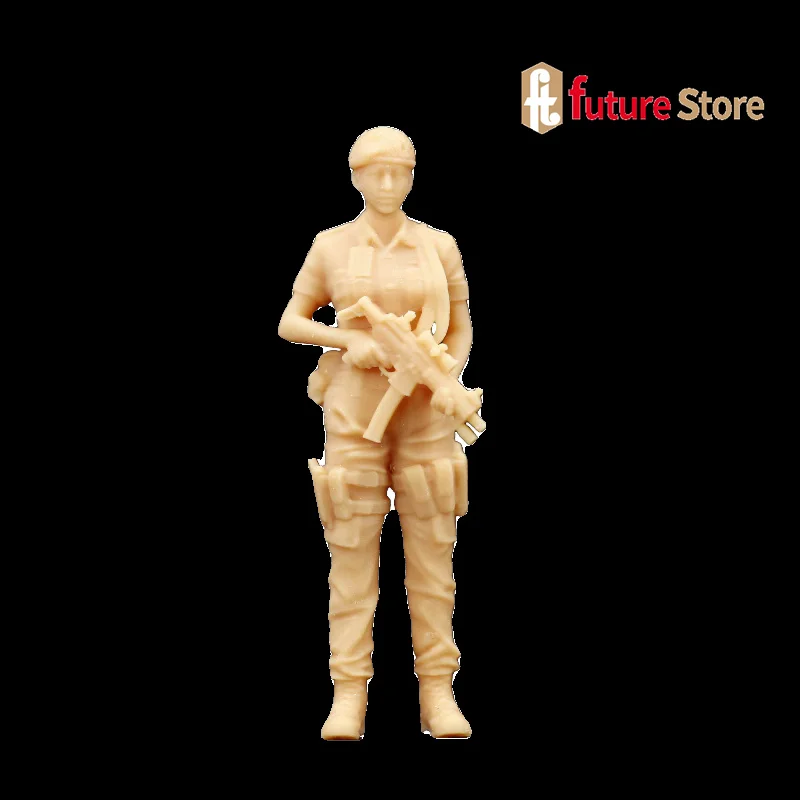 A279 1/87 1/64 1/43 HK Policeman Scene Props Miniatures Figures Model For Cars Vehicles Toys Micro Photography Collection