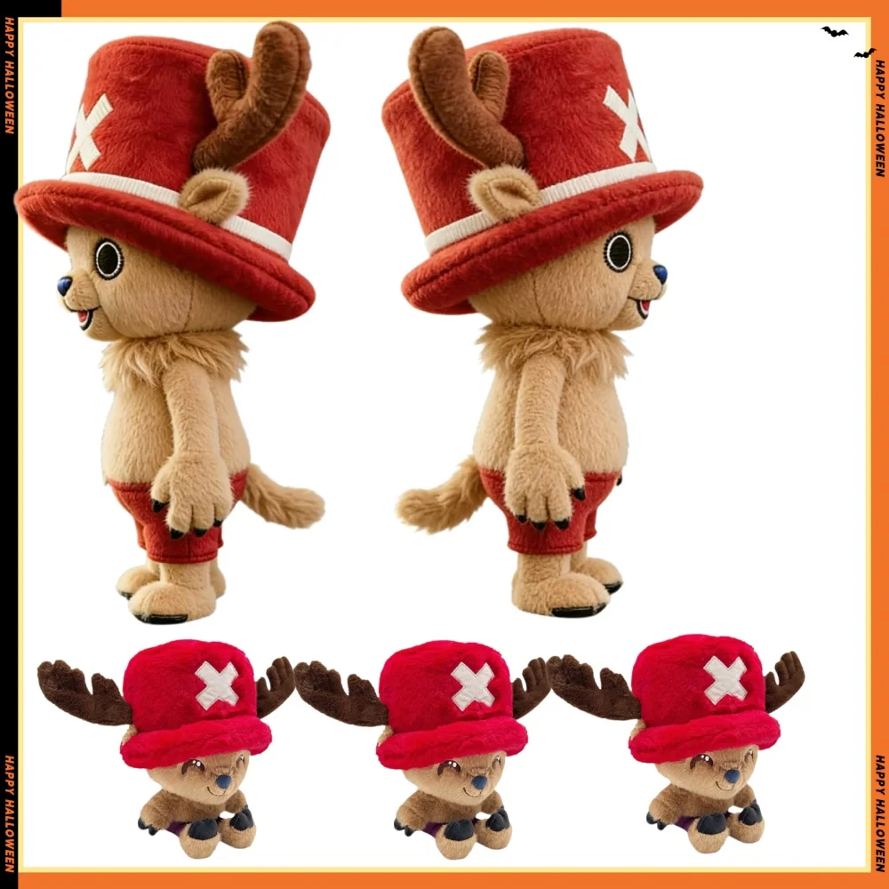 

Плюшевая игрушка Чоппер из One Piece 2026: милая аниме-фигурка, подарок на день рождения и Рождество