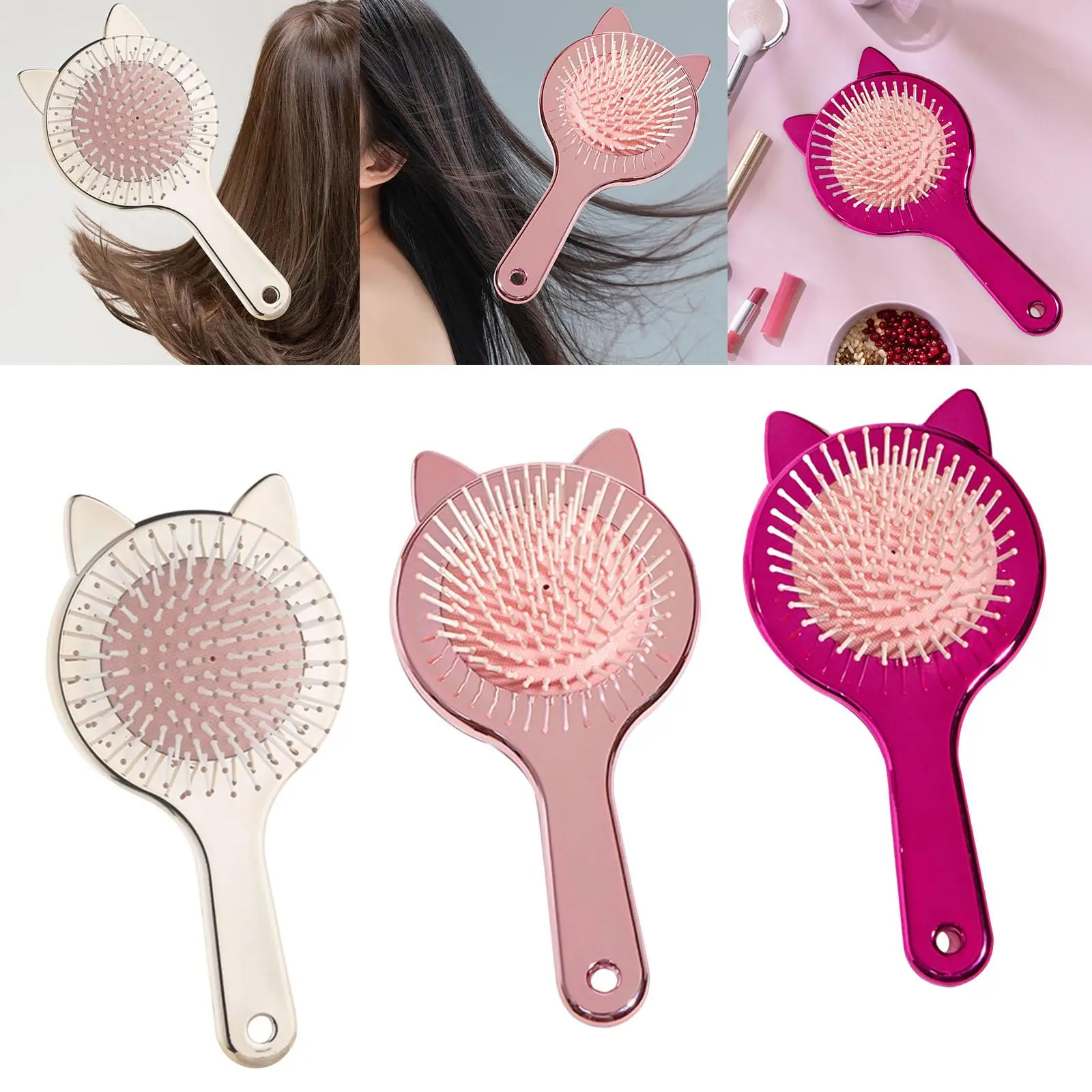 Portable Air cushion Base comb Hair Brush Hair Detangler Brush for Women Men