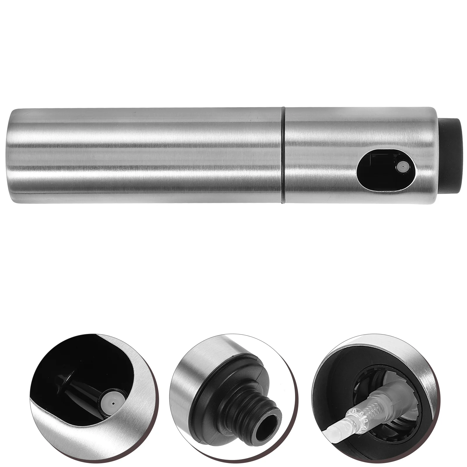 

Food-grade Oil Sprayer Bottle Household Bbq Barbecue Multi-purpose Silver Cooking Air Fryer Bottle Grilling Barbecue for Outdoor