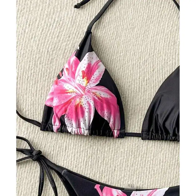 セクシーなプリントビキニ女性の水着女性水着水着水着ブラジルビキニセットビーチウェアプール海水浴者