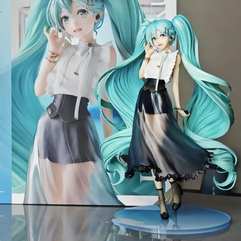 

In Stock Gsc Vocaloid Hatsune Miku Nt Stylc Casual Wear Ver Character Vocal 1/6 Display Box Authentic Collection Model Gifts Toy