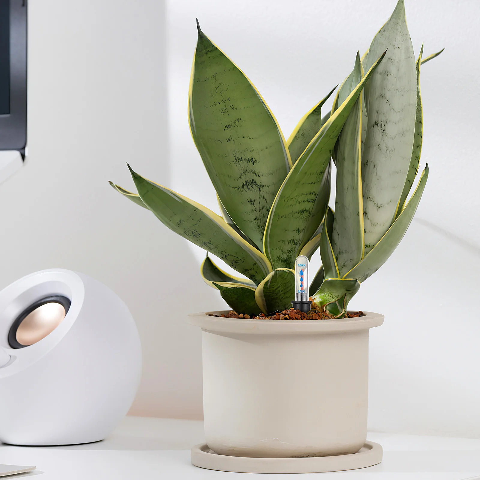 

4pcs Water Level Indicator Floating Gauge For Garden Plants Easy Use Flowerpot Water Shortage Reminder Moisture Tester