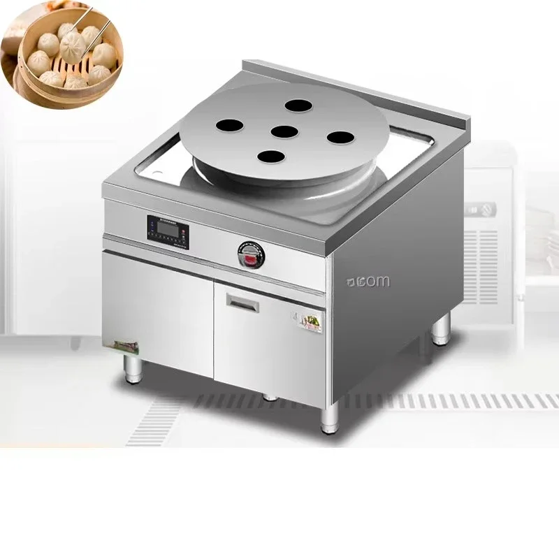 Commercial dim sum steamer stainless steel steamer, bread dumpling electric restaurant multi-functional steaming equipment