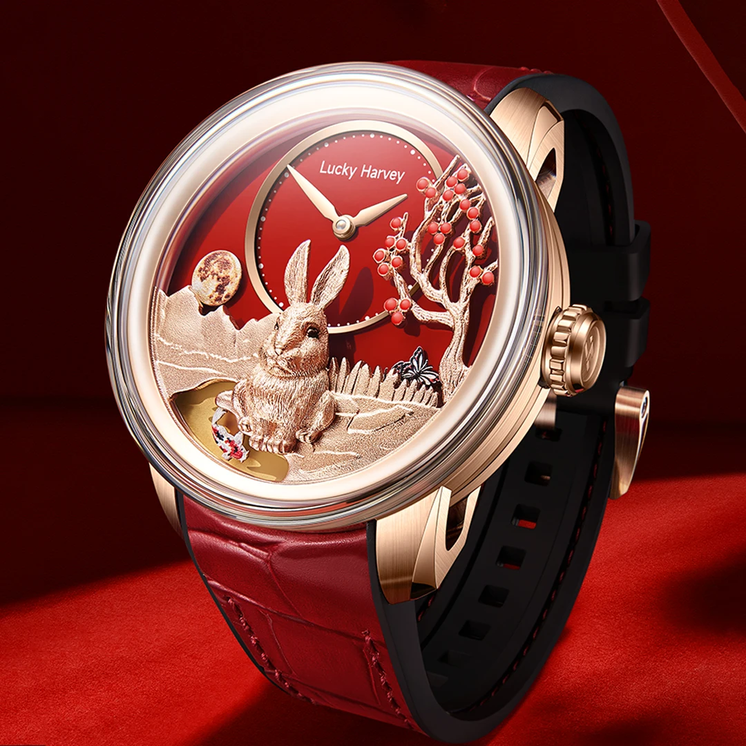 Zodiac Luxury Watch - Lucky Harvey Automatische Mechanische Saffier Herenhorloges