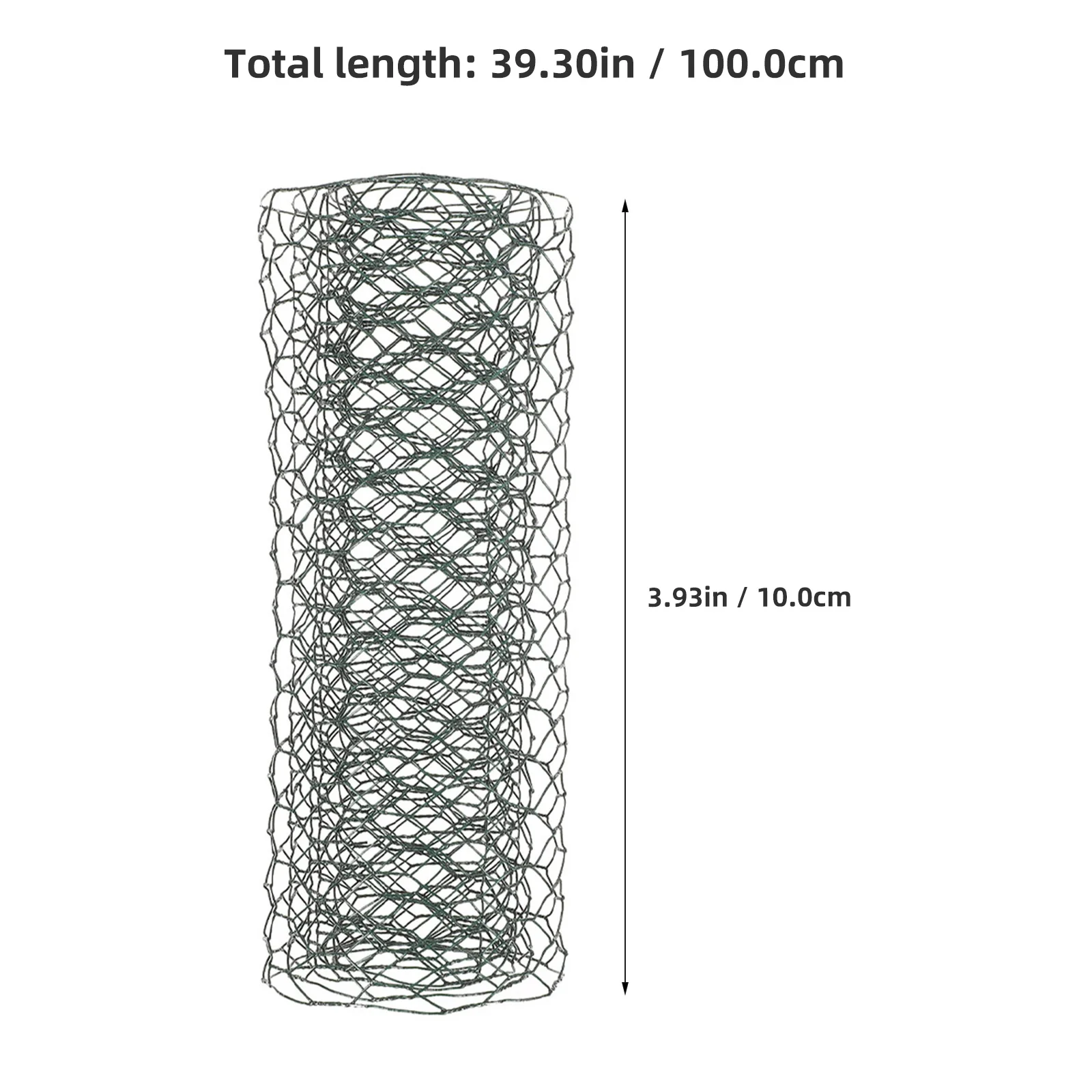 1 Roll Wire Mesh Fence Strong Iron Netting for Animal Containment Garden Security Poultry Rabbit Fence Yard Barrier