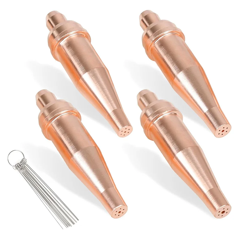 B08B-1-101 Acetylene Cutting Torch Tips Size 0-3 Compatible With V-Style Heavy Duty Torch CA 2460-90 ° Cutting Accessories