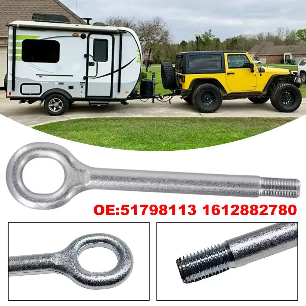 1PC Front and Rear Towing Hooks Metal Trailer Hook For Citroen JUMPER/Relay 2006 -2025 Car Accessories