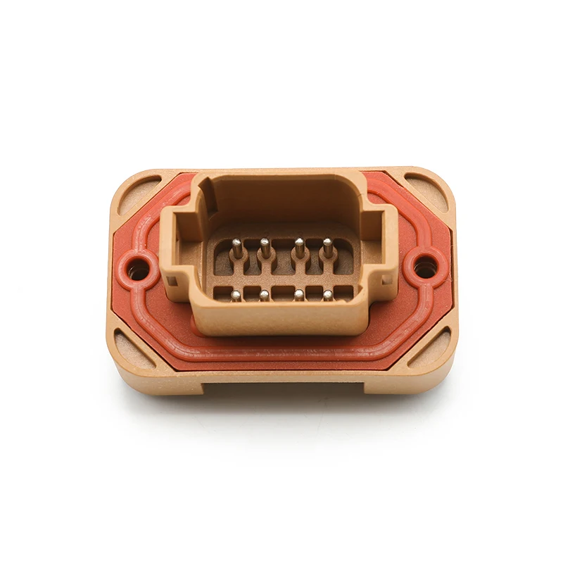 DT15-8PD DEUTSCH 自動車用 8Pin PCB ブラウン防水回路基板コネクタ