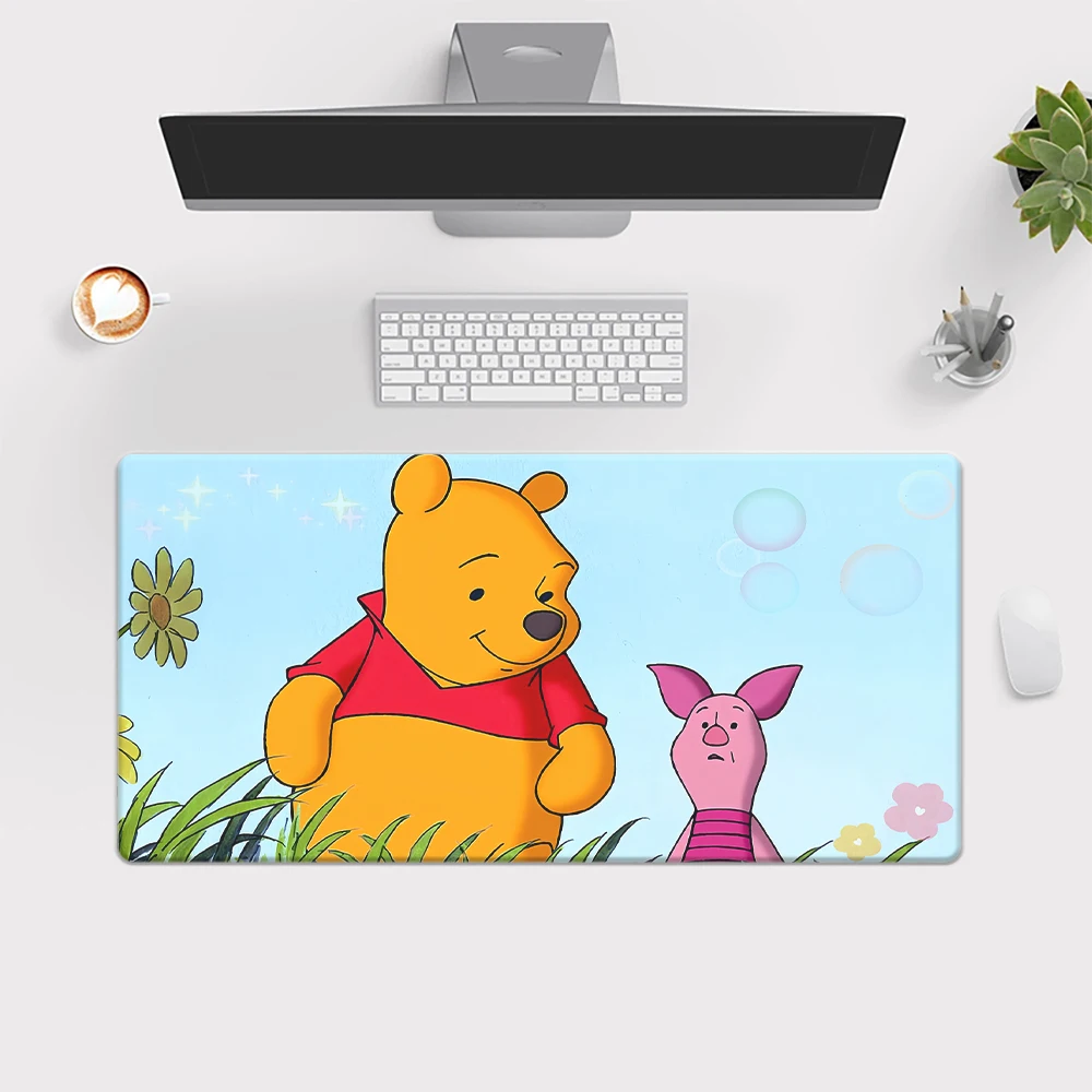 Large Mousepad XXL Winnie The Pooh  Pad Keyboard Gaming Accessories Mouse Mats Game Office Computer PC Gamer Laptop Desk Mat