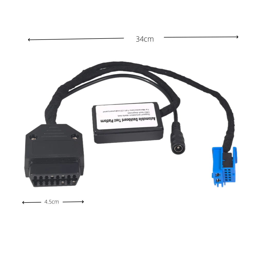 Automobile Dashboard Test Platform W205 W213 W253 W164 Cable For benz Full LCD Instrument Panel Test Cable