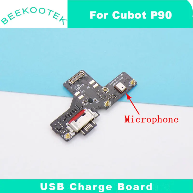 New Original Cubot P90 X100 USB Board Base Dock Charging Charge Port Board Microphone For Cubot P90 Smart Phone
