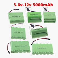 3.6V/4.8V/6V/7.2V/9.6V 5000mAh NI-MH AA Rechargable Battery For Rc toys Cars Tanks Robots Guns Boats toys accessories