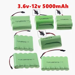 3.6V/4.8V/6V/7.2V/9.6V 5000mAh NI-MH AA Rechargable Battery For Rc toys Cars Tanks Robots Guns Boats toys accessories