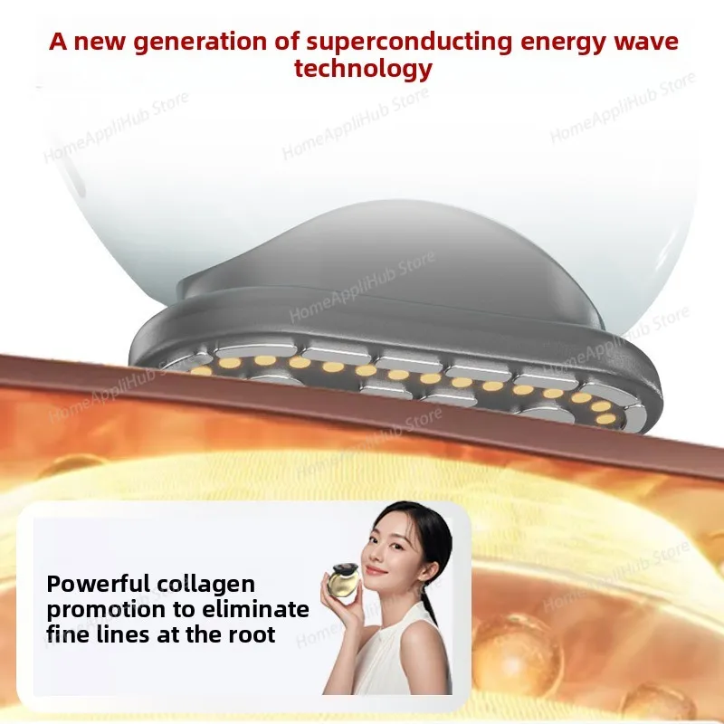 

Home Use Red Light Facial Massager - Lifting and Firming, Collagen Boosting, Vibration Import Device beauty health