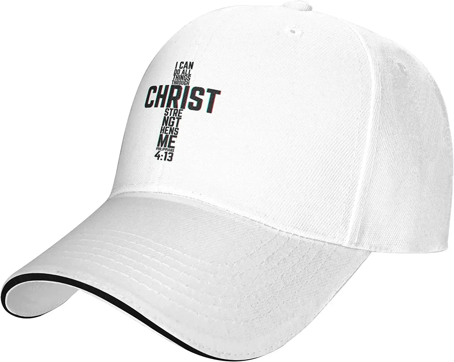 I Can Do All Things Through Christ Cap Christian Hats God Lord Bless USA Rooted in Christ Hat Men Women Baseball Hat