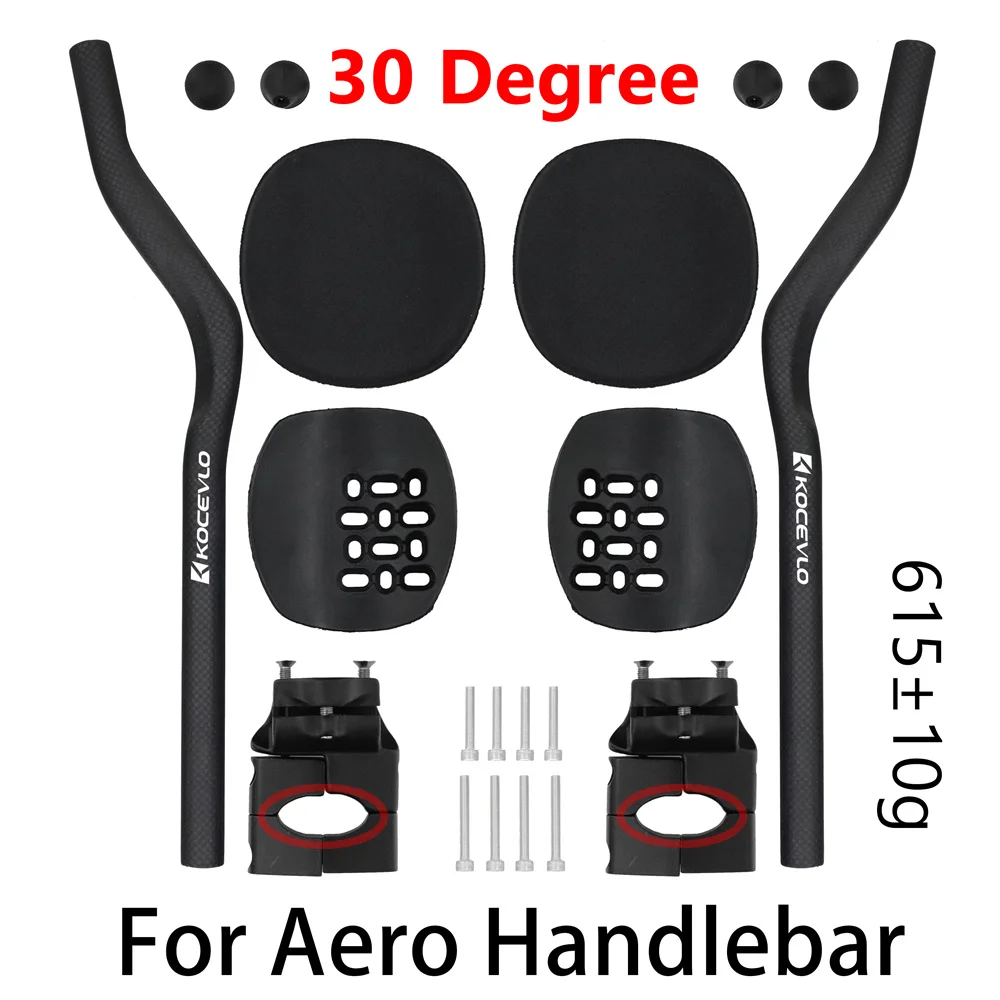 KOCEVLO Road Fixed Gear fiets Triathlon Tijdrit Carbon Fiets Uitgebreide TT Rest Handvat Voor Aero stuur