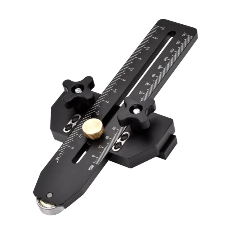 

Стол для тонкого развертывания, ленточная пила, фрезерный стол, направляющая для быстрой развертки с роликовым ограничителем, деревообрабатывающий инструмент для 3/8 х 3/4 дюйма, Т-образный слот