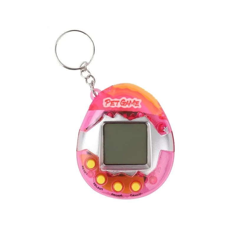 3Pcs Transparent Electronic Pets Tamagotchi 90S Nostalgic 168 Pets In One Virtual Cyber Digital Pet Toys Pixel Funny Play Toys