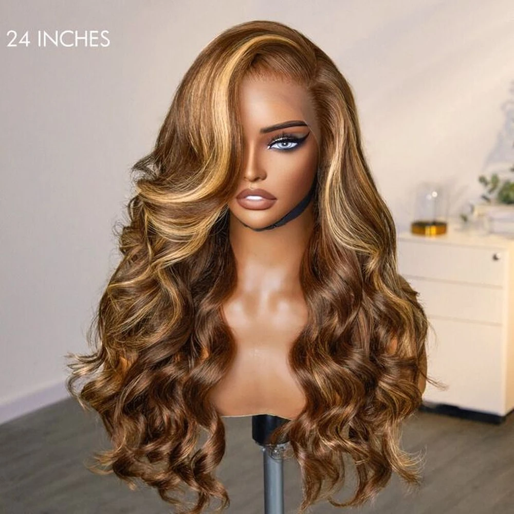 

P4 27 Body Wave Human Hair Wigs 13x6 Lace Frontal Wig Human Hair Brazilian Hair Lace Frontal For Black Women