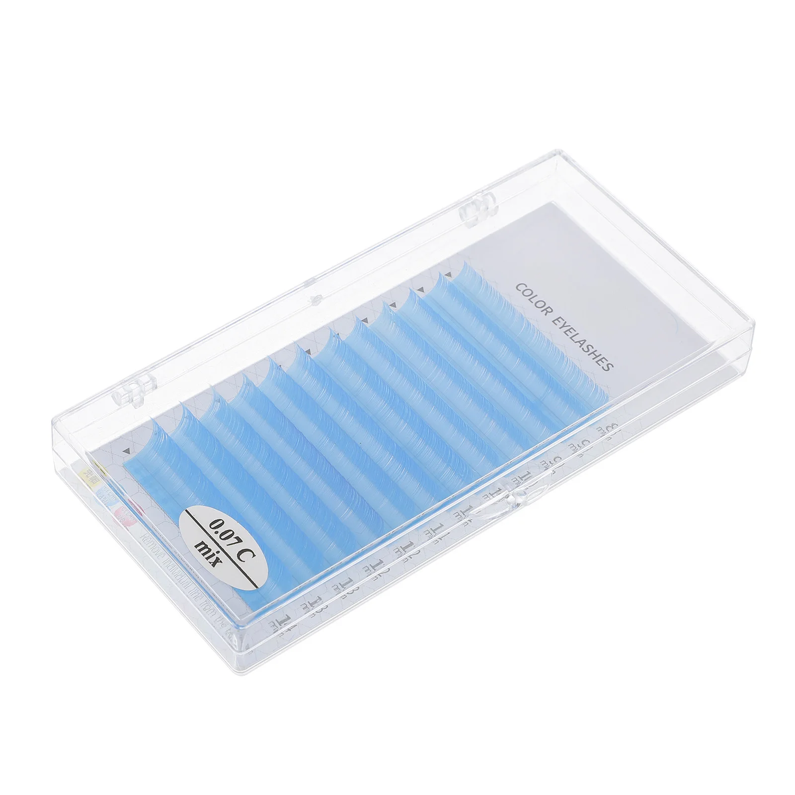 1 Box fluoreszierende falsche Wimpern für Damen, handgefertigt, lockig, langlebig, natürlicher, glänzender Look für Cosplay, Make-up-Erweiterungen, dekorativ