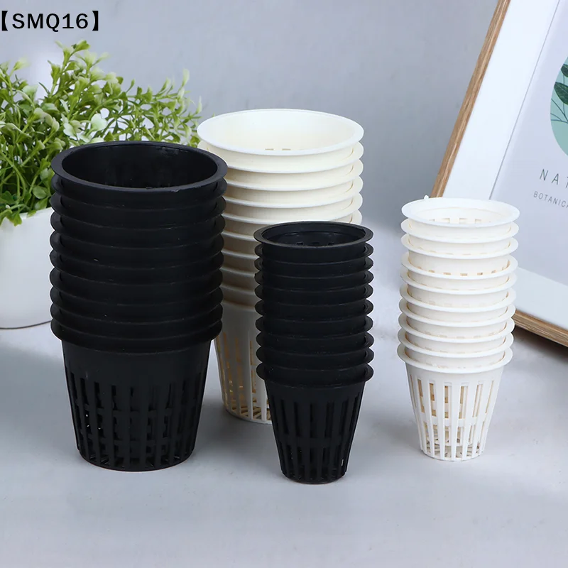 10Pcs 2 Inch 3 Inch Grow Orchids Hydroponics Cups Planting Mesh Pot Soilless Net Basket Slotted Colonization Container【SMQ】