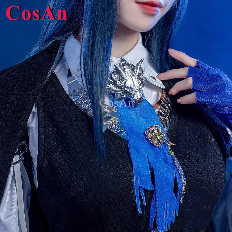 CosAn Game Arknights Texas The Omertosa Cosplay Costumes Sweet Elegant Battle Uniforms Halloween Party Role Play Clothing S-XL - view 5