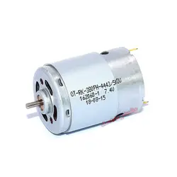 RK-380PH-4443 Engine DC 3.7V 5V 6V 7.4V 14000RPM High Speed Micro 28mm Electric Motor 2.3mm Screw Shaft For Screwdriver Drill