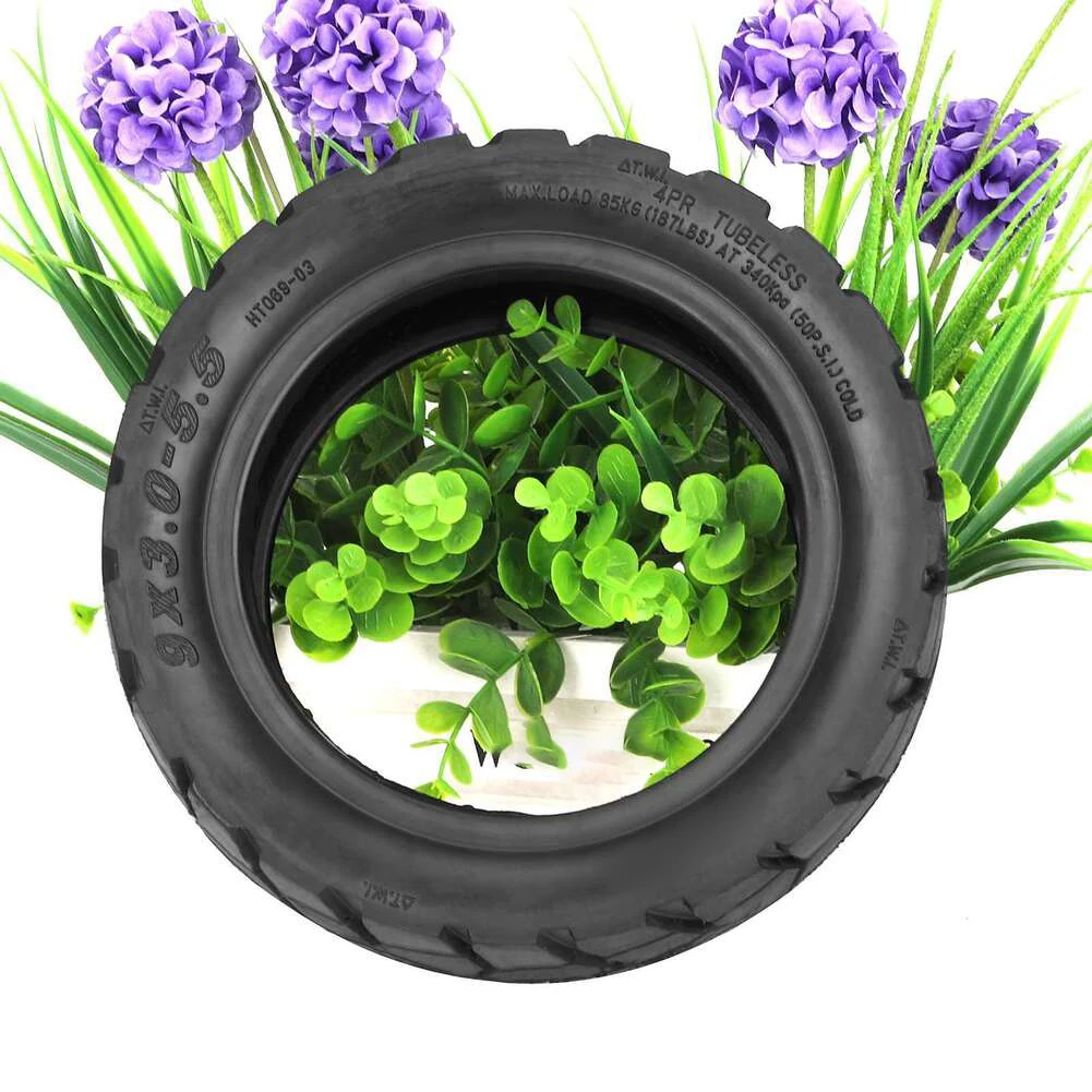 

Шина для электрического скутера, 9-дюймовая резиновая шина, гибкая установка, бескамерная шина, отличная эластичность, гибкая регулировка