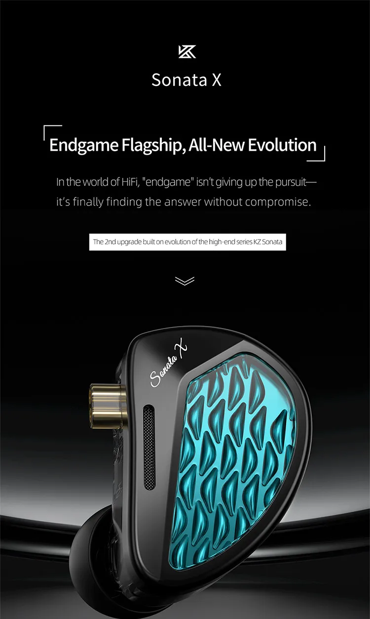Vorbestellung: KZ Sonata X Flagship 28BA In-Ear-Monitor mit HiFi-Audioqualität auf Flaggschiffniveau – Detail 1