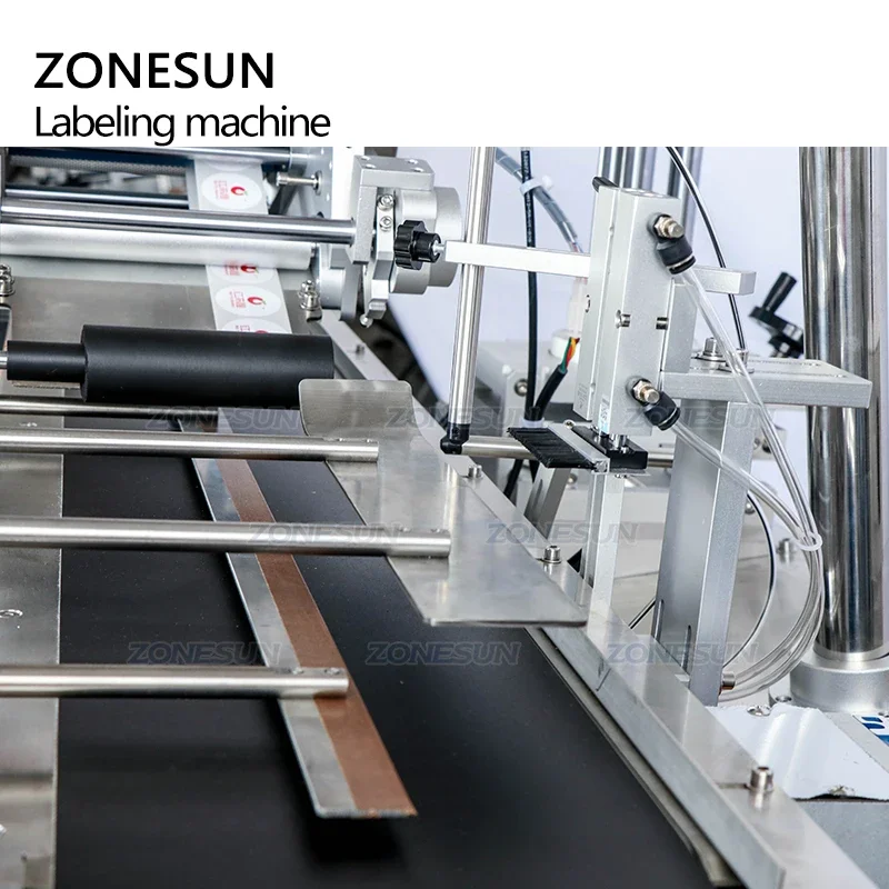 ZONESUN ZS TB833 Automatic Box Carton Sealing Folding Corner Adhesive Sticker Packing Labeling Machine Box Sealing Machine
