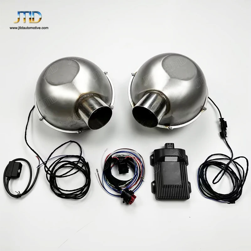 Upgraded versionUniversal Electronic Active Exhaust Sound Booster Pro + Smartphone Control Other for Car Exhaust System