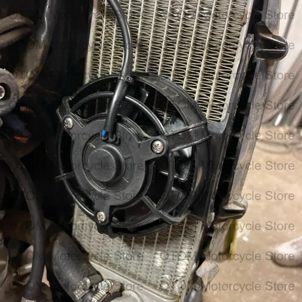 For KTM HUSQVARNA 2008-2016 Motorcycle Engine Radiator Fan Oil Cooler Water Tank Cooling XCW XCFW EXC EXCF FE TE 250 300 350 450 view 5