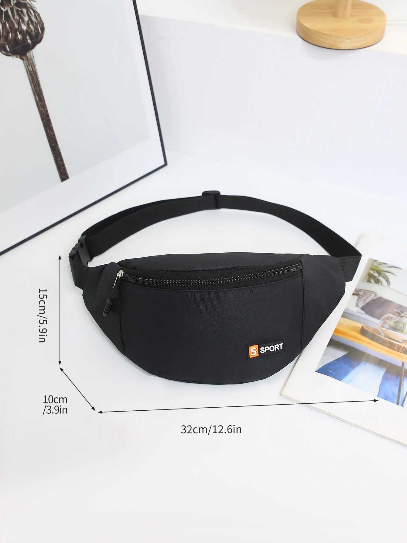 Crossbody Fanny Pack para homens e mulheres, Bolsa de cintura, Bolsa de cinto para viagem, caminhada, corrida, caminhada, ciclismo, Easy Carry, qualquer telefone, carteira