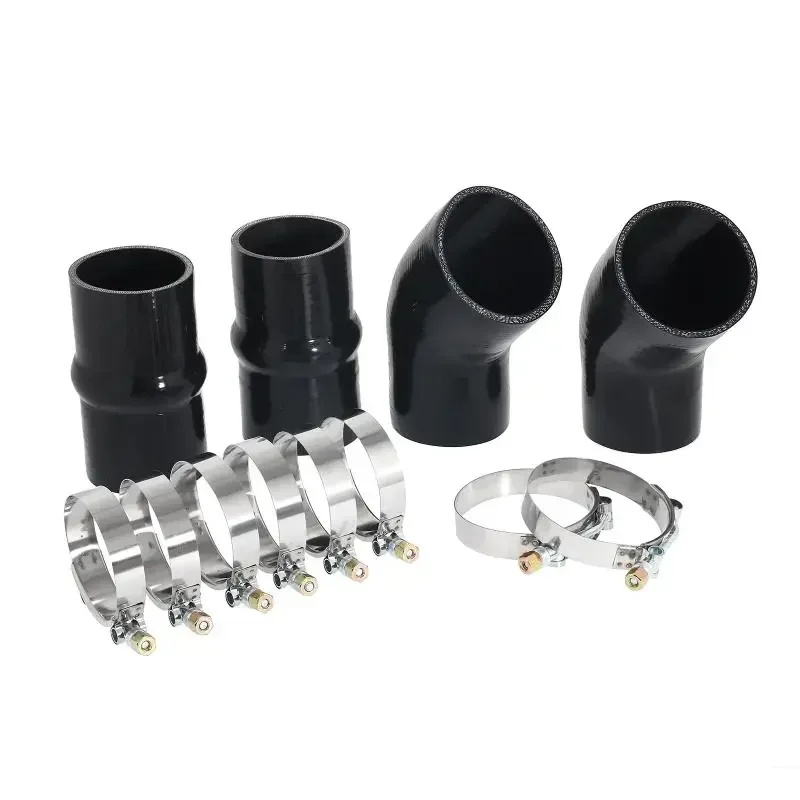 Heavy Duty Upgraded Silicone Intercooler Boot Kit for Dodge Cummins 5.9L Diesel 1994 - 2002 Cooling System Hose with Clamps