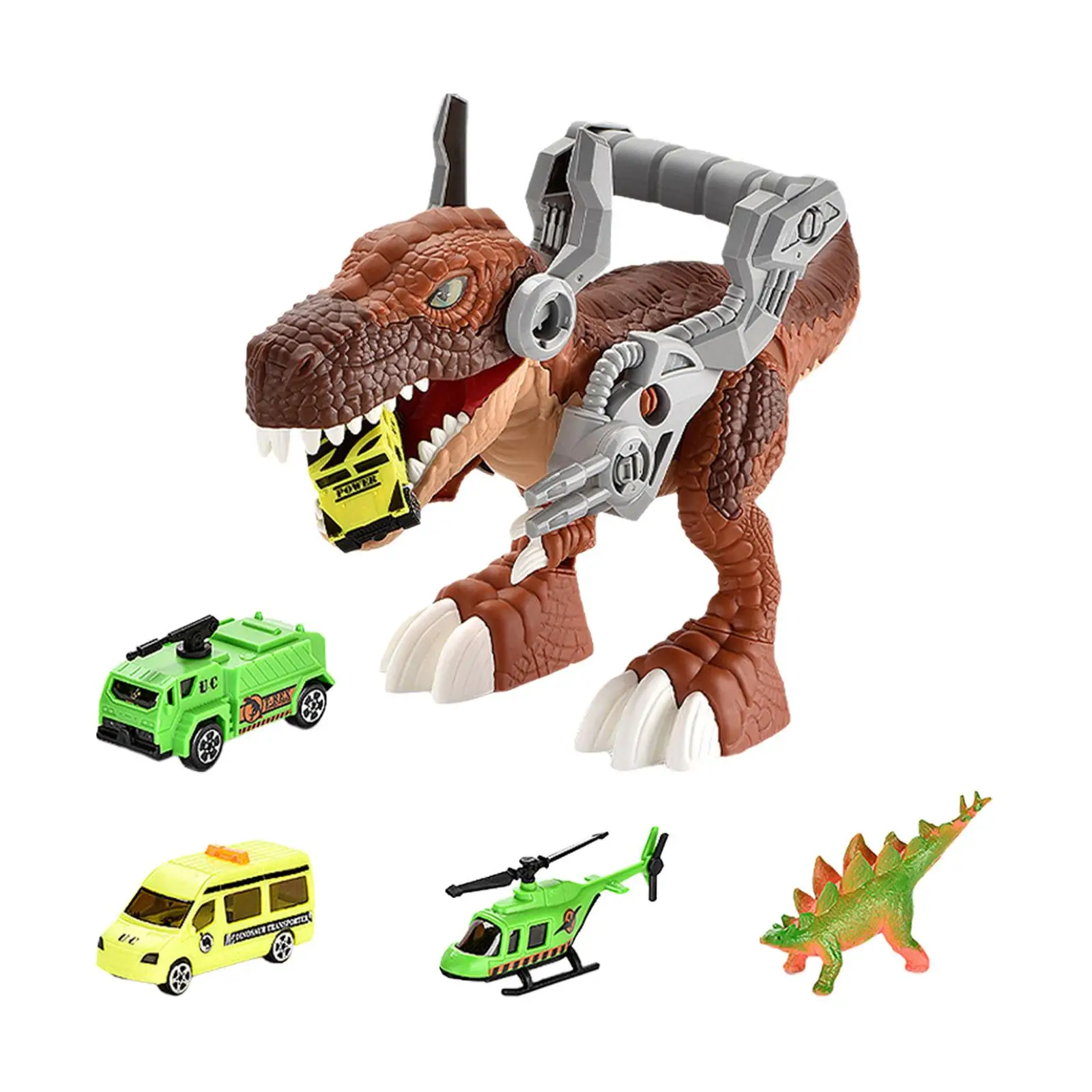 Dinosaur Devourer Car Montessori Dinosaur Truck Car Toy for Men Couples Kids