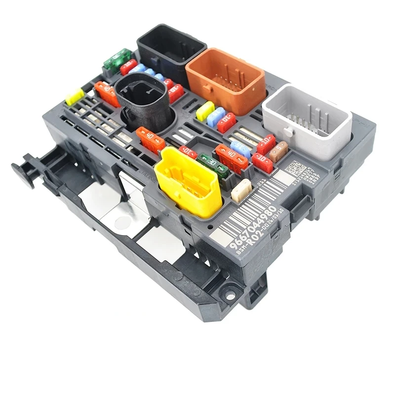 New Genuine Fuse Box Unit Assembly Under Bonnet 9809742780 9664705980 9667044980 BSM R02=R19 For Citreon C5 Peugrot 3008