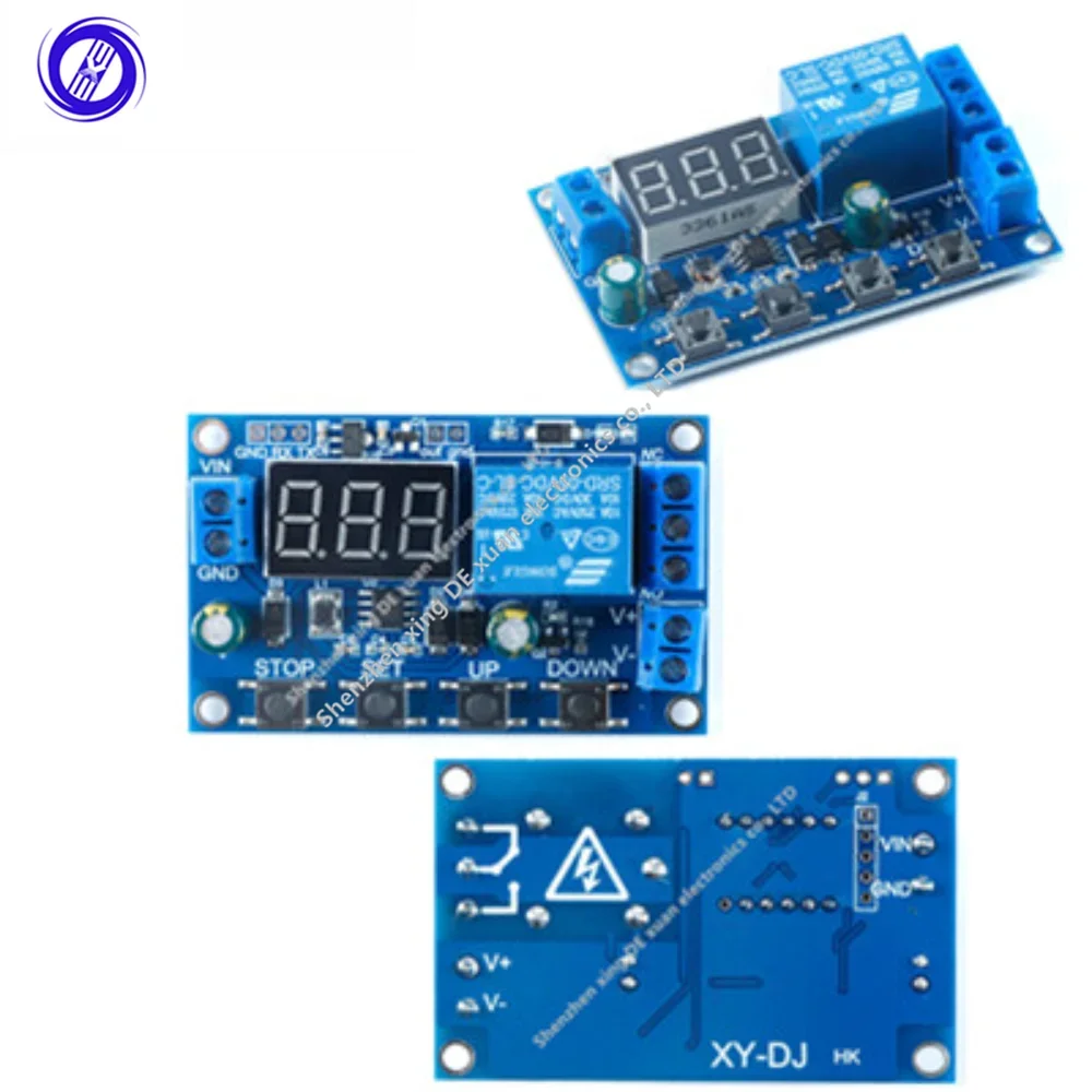 XY-DJ DC 6-40V Battery Charger Discharger Board Undervoltage Overvoltage Protection Board Module Precision Auto Off Module