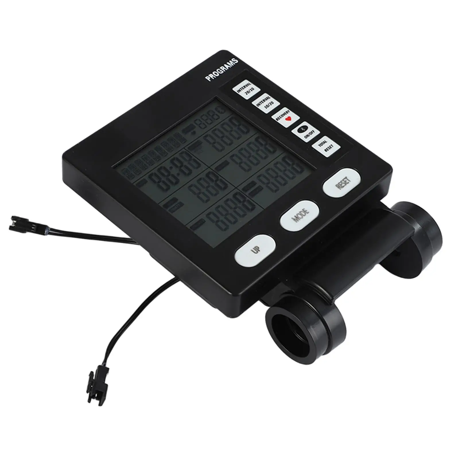 Calorie Counting LCD Screen Monitor Speedometer Accessory for Gym Home Exercise Pedal Machines