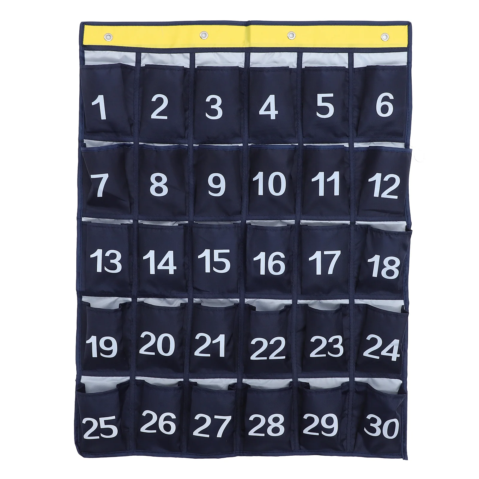 

Operitacx 100S Chart Numbered Pocket Classroom Cell Phone Hanging Organizer Bag Wall Door Storage Mobile Phone Holders